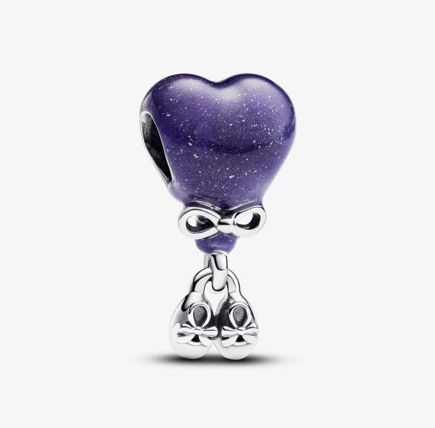 Baby Girl Balloon Colour Changing Bead Charm