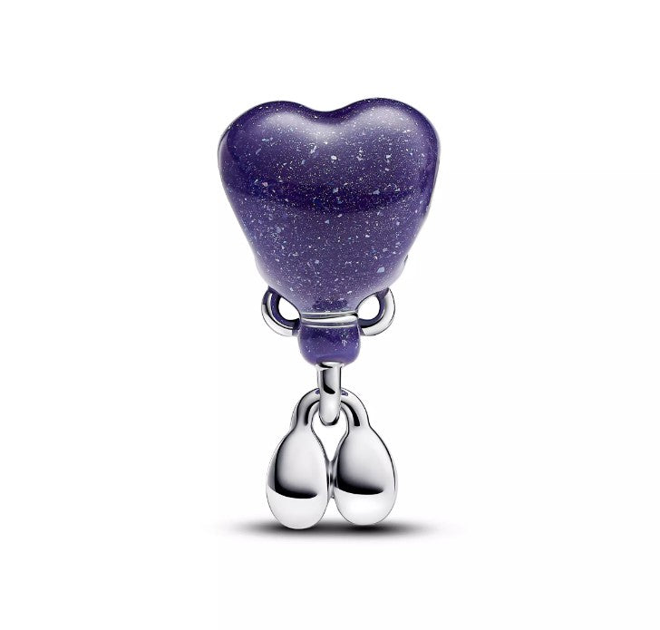 Baby Girl Balloon Colour Changing Bead Charm