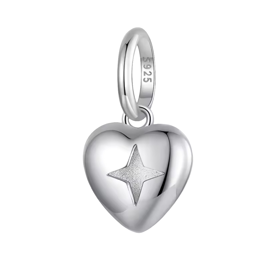 Heart "Love" Dangle Charm