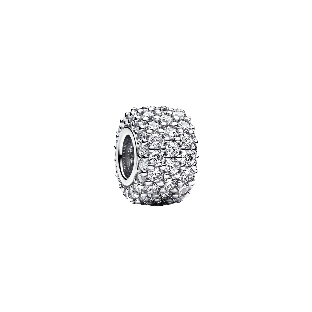 CZ Sparkle Bead Charm