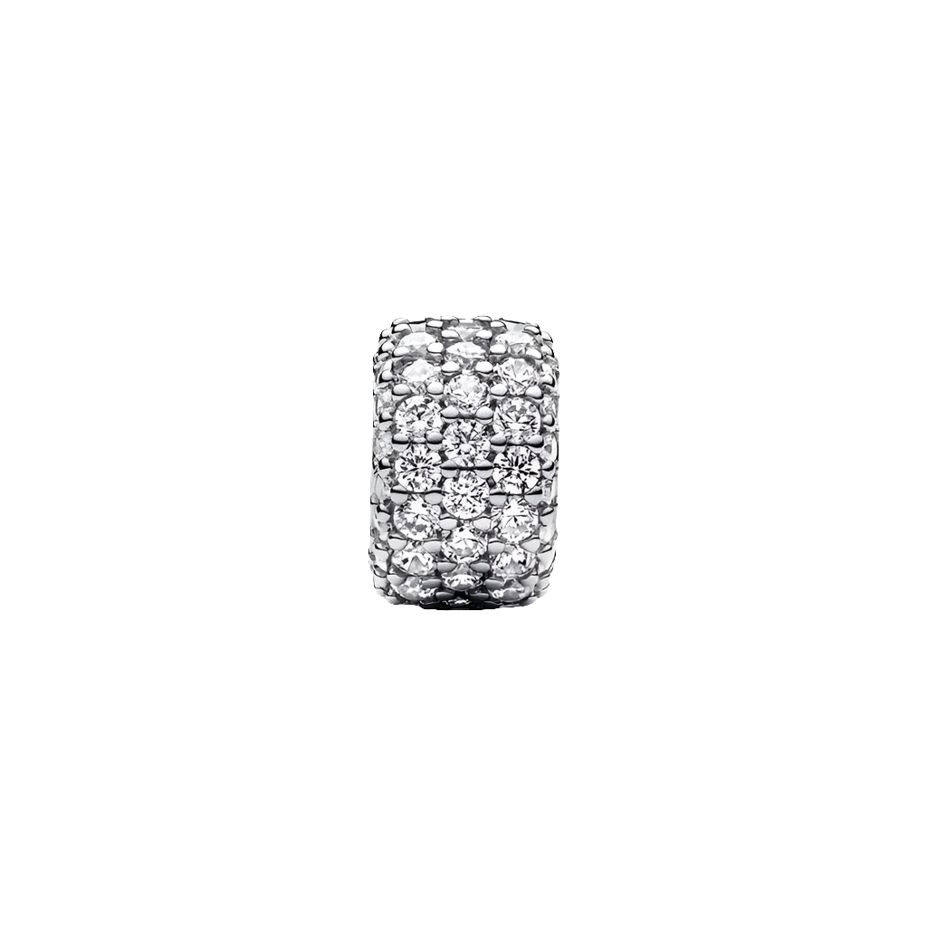 CZ Sparkle Bead Charm