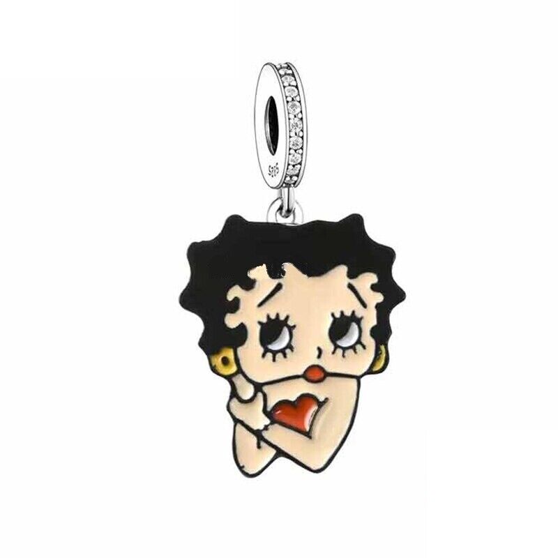 Pandora Compatible Betty Boob Charm Be Fabulous Jewellery