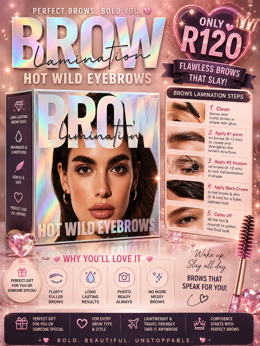 Brow lamination kit