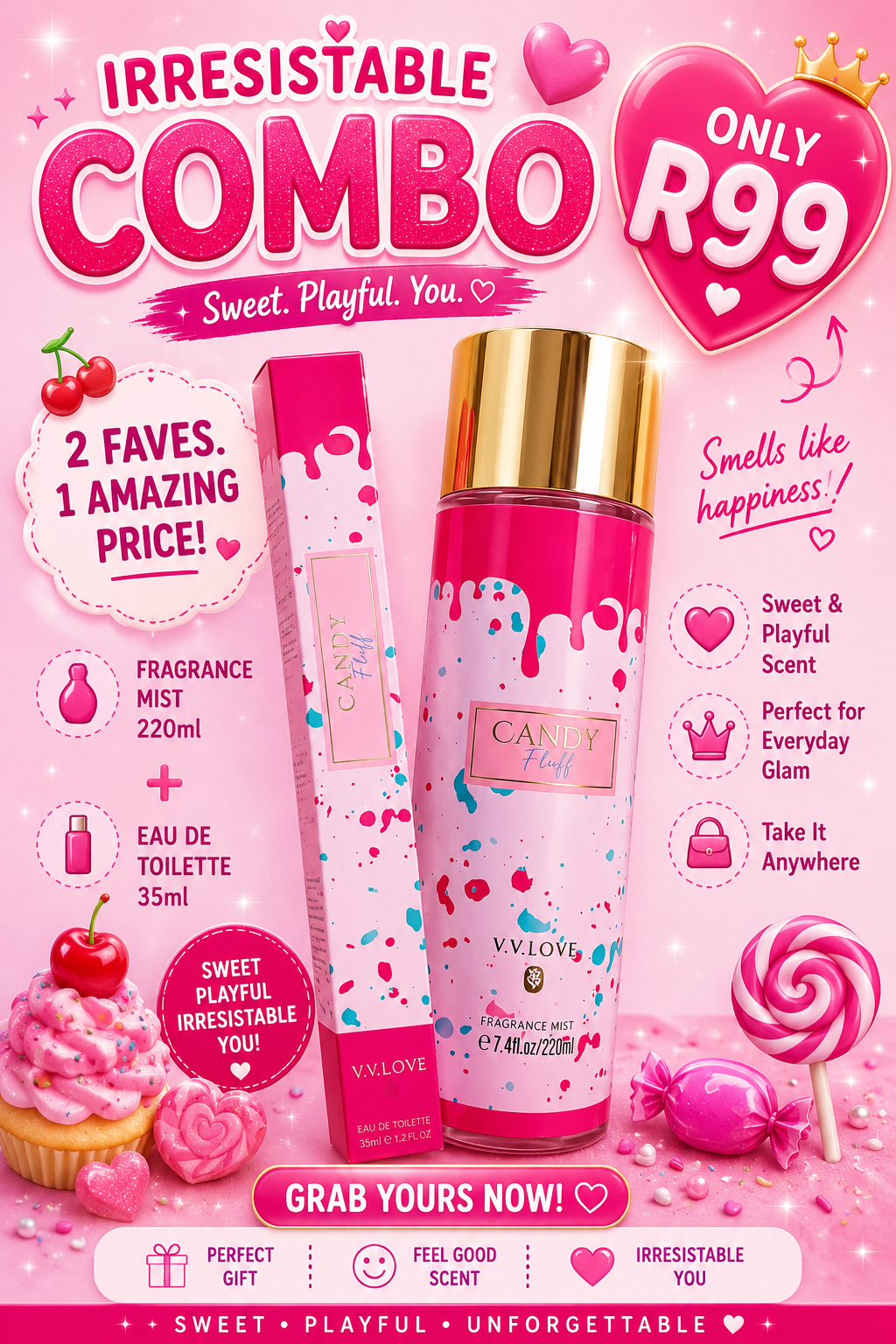 Candy fluff combo