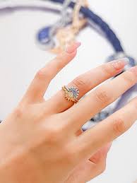 Sun And Moon Rings Set