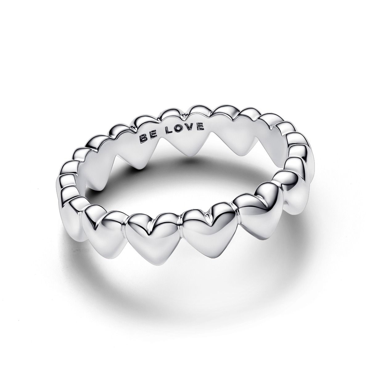 Row of hearts Ring