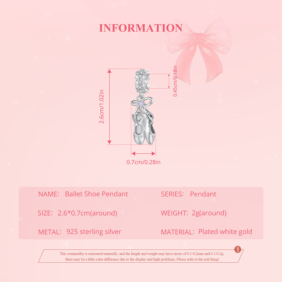 Ballet Slippers Charm