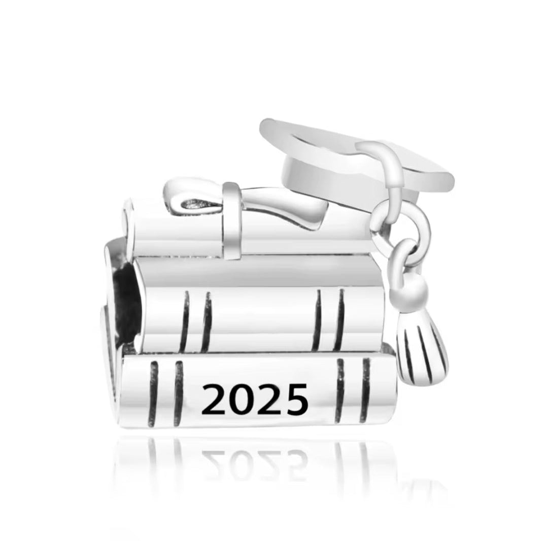 2025 Graduation Books Bead Charm