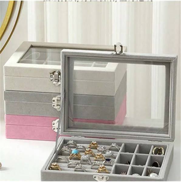Velvet Jewellery Box -Keep Your Jewellery Tangle-Free & Travel-Ready in Style