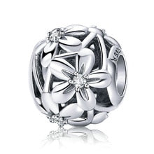 Daisy Flower Ball Openwork Bead Charm