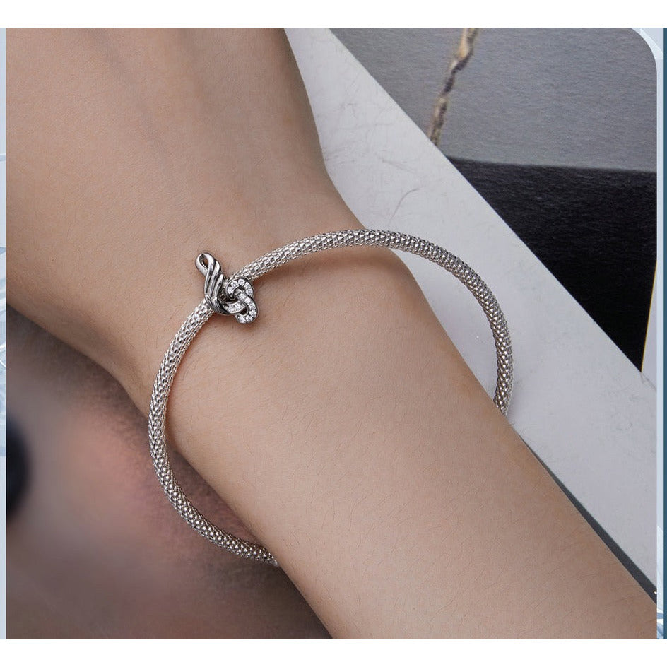CZ Music Note Bead Charm
