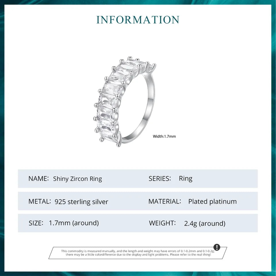 Round CZ Anniversary Band