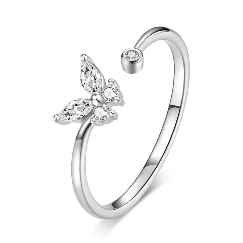 Butterfly Adjustable Ring