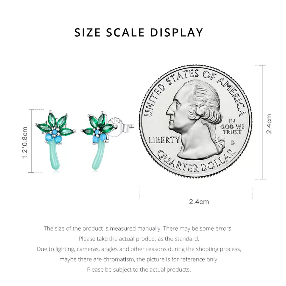 Boho Flower Stud Earrings