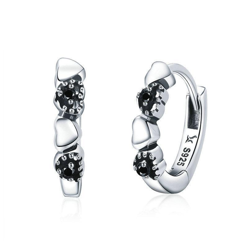 Heart to Heart Hoop Earrings