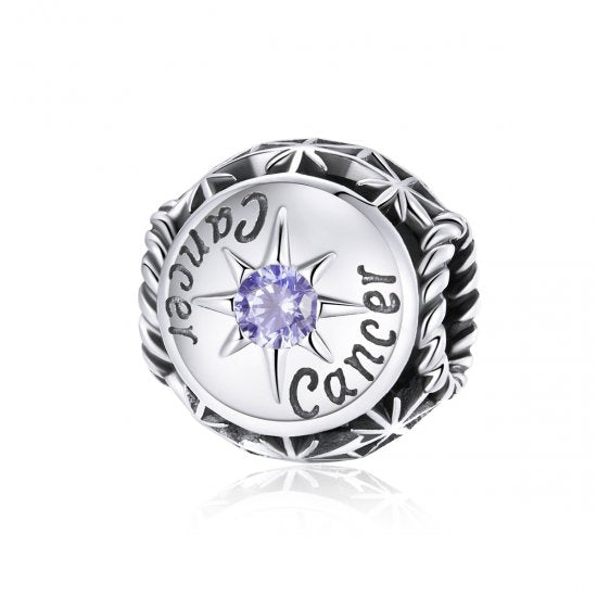 Birthstone Zodiac Bead Charm