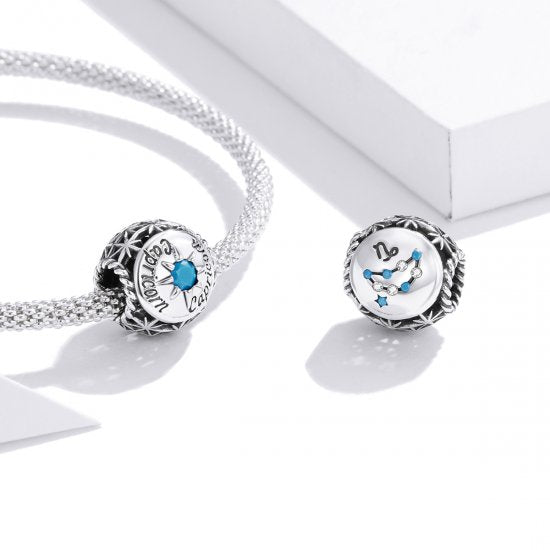 Birthstone Zodiac Bead Charm