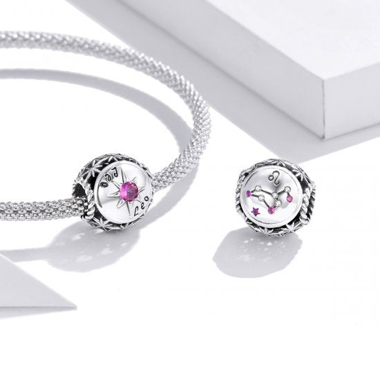 Birthstone Zodiac Bead Charm