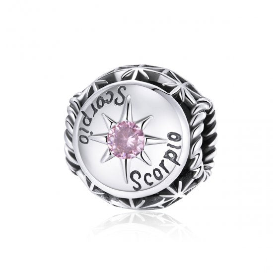 Birthstone Zodiac Bead Charm
