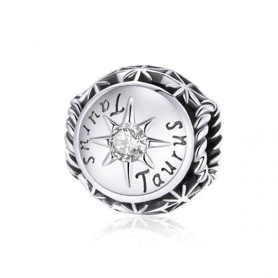 Birthstone Zodiac Bead Charm