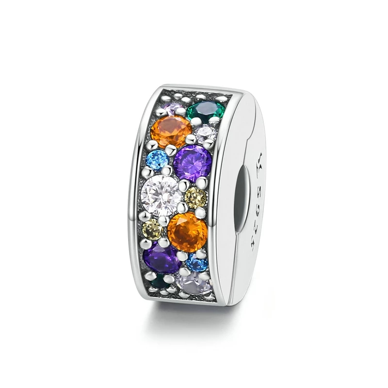 Multi Coloured CZ Pavé CLIP