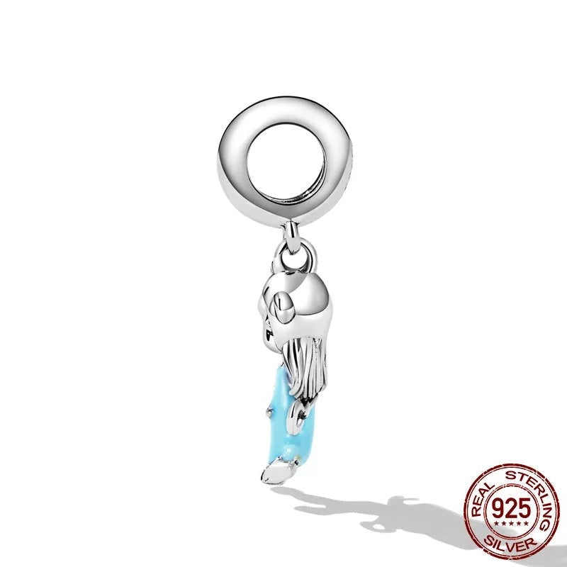 Girl Cartoon Dangle Charm