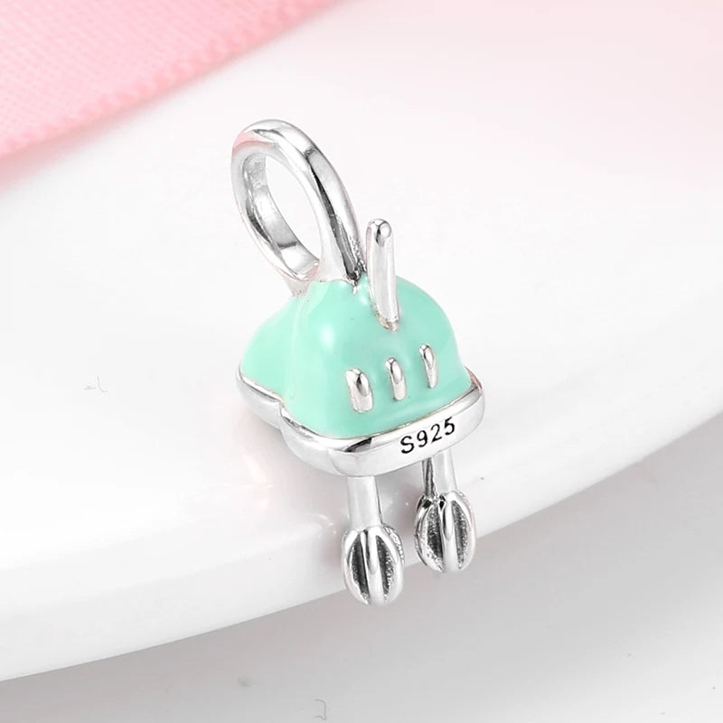 Green Vintage Mixer Dangle Charm
