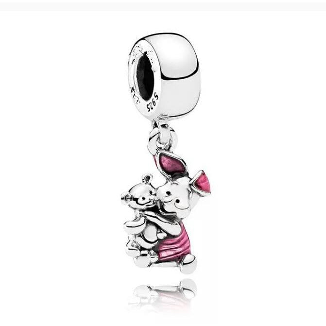 Loving Piglet Dangle Charm