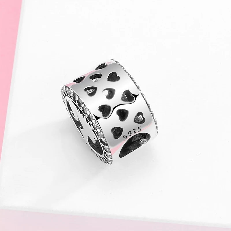 Barbie CZ Round Bead Charm