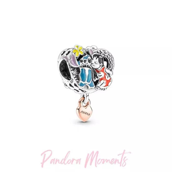 Ohana Lilo & Stitch Charm