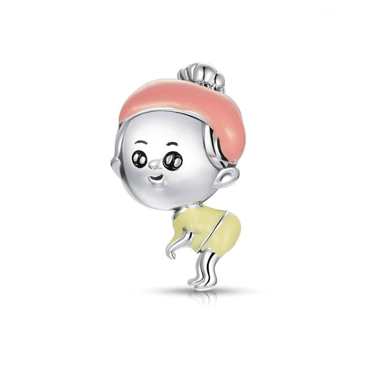 New Born Baby Girl Bead Charm