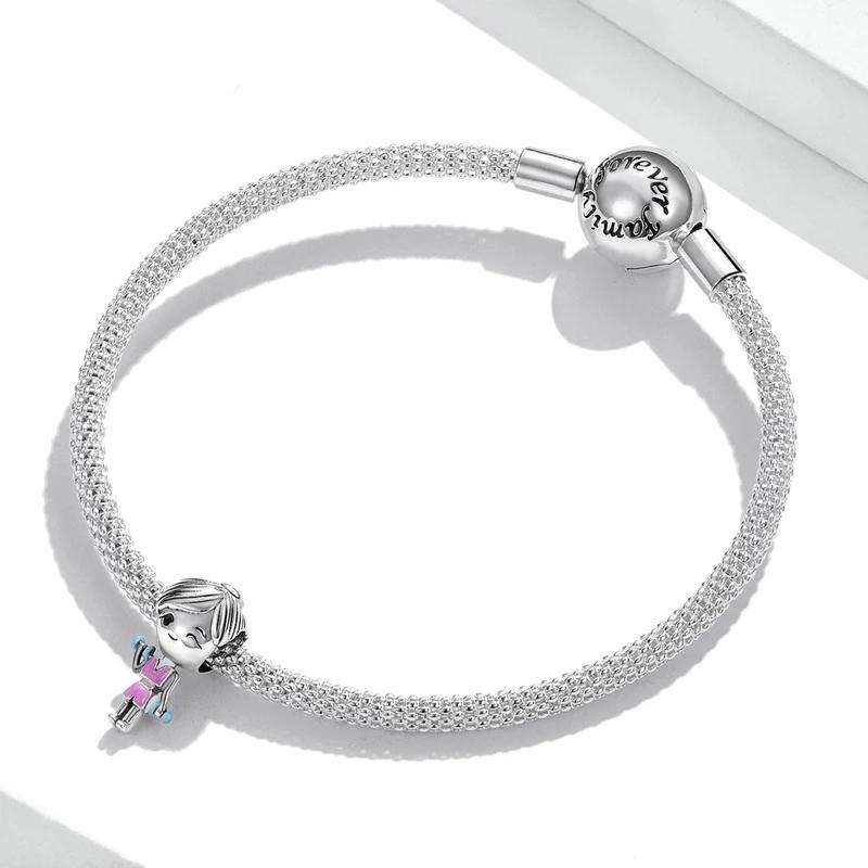 Gym Babe Bead Charm