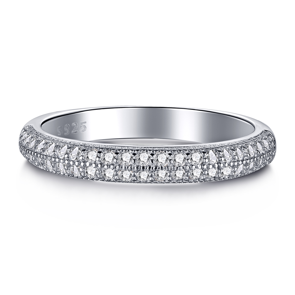 Cz Half Set Ring