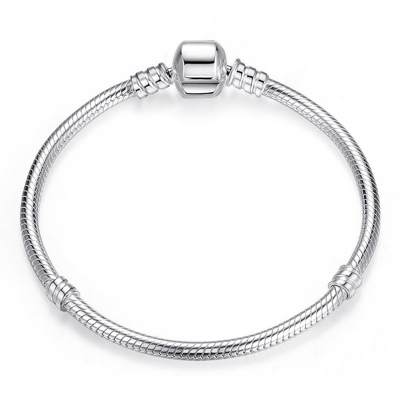 Plain Clasp Snake Bracelet
