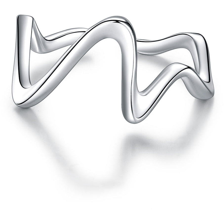 Wavy Adjustable Ring