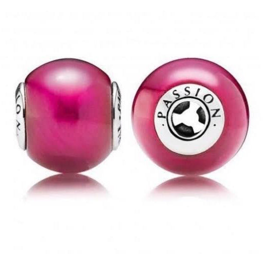 Sheries Pink Murano Mini ME Bead Charm
