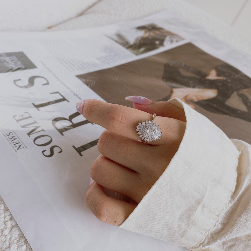 Vintage CZ Ring