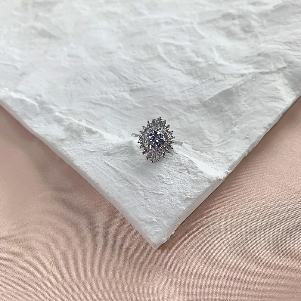Vintage CZ Ring