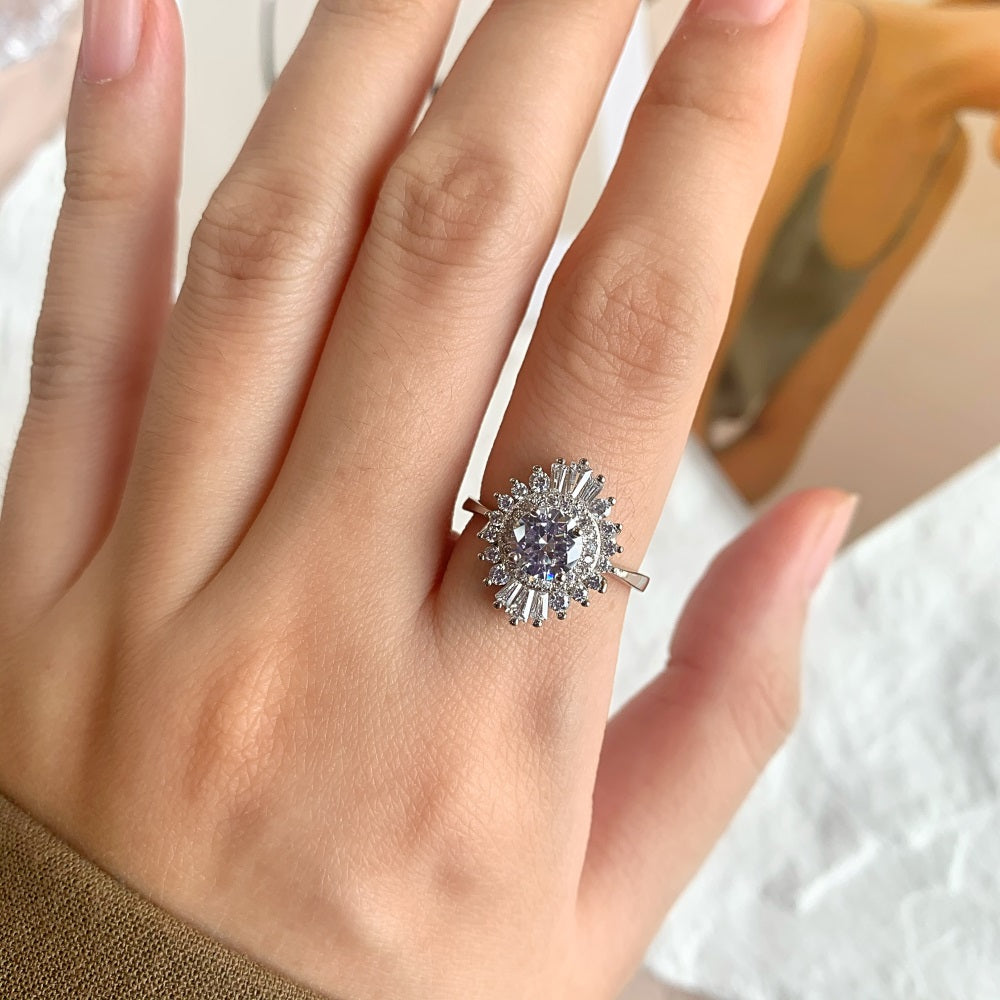 Vintage CZ Ring