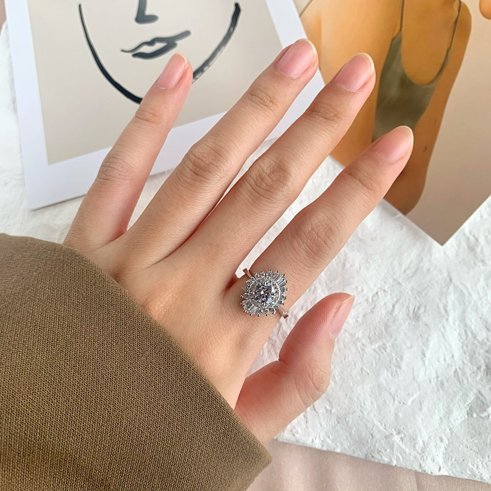Vintage CZ Ring