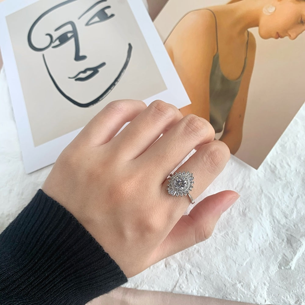 Vintage CZ Ring
