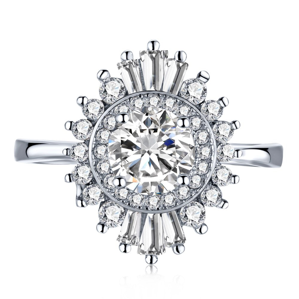 Vintage CZ Ring