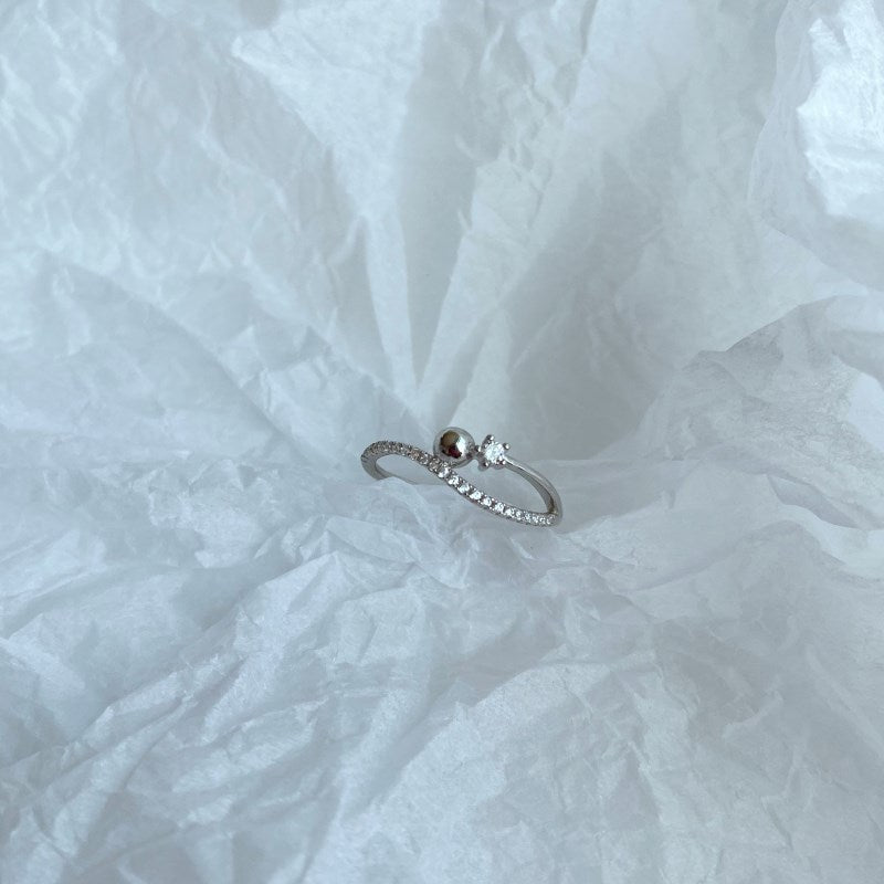CZ Wave Ring