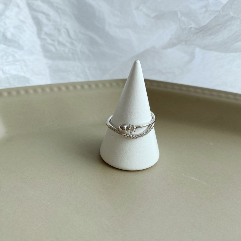 CZ Wave Ring