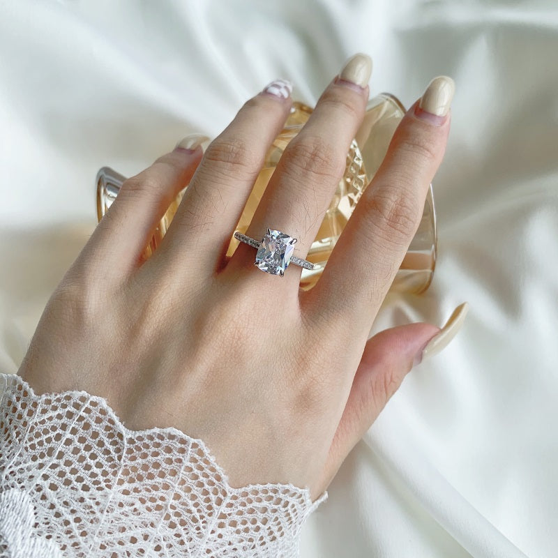 CZ Oval Ring