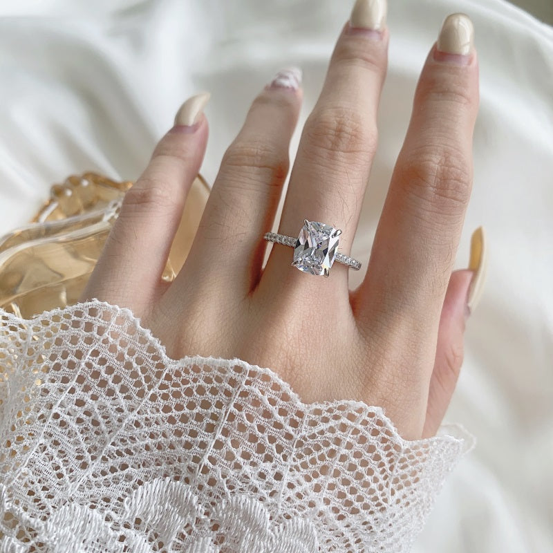 CZ Oval Ring