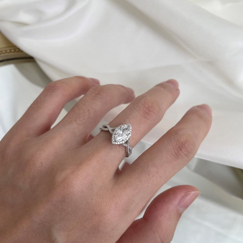 CZ Marquise Ring