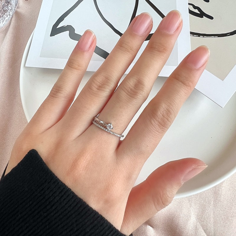 Spiral Solitaire Ring