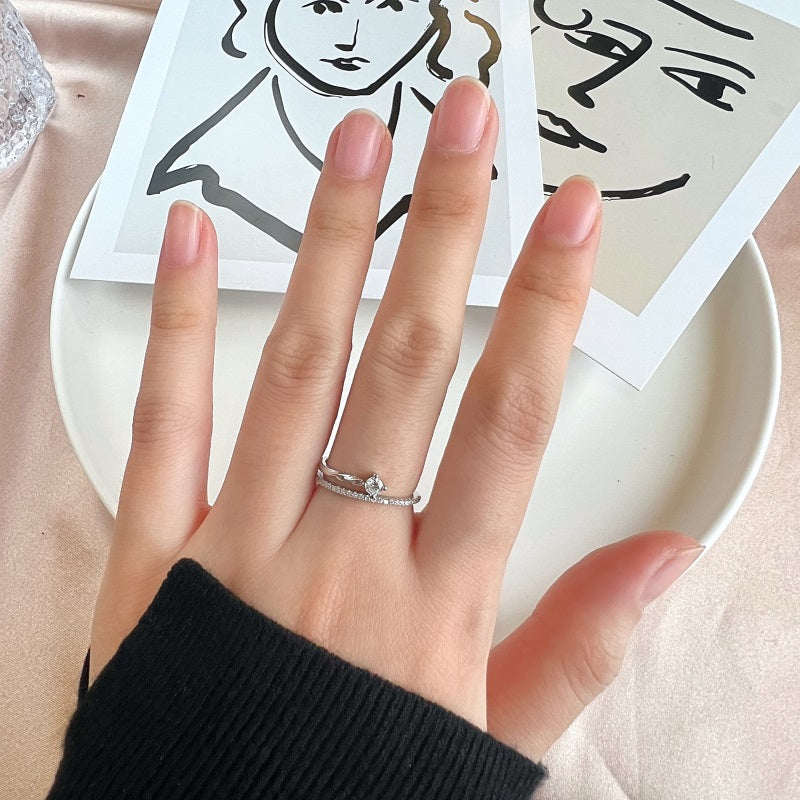 Spiral Solitaire Ring