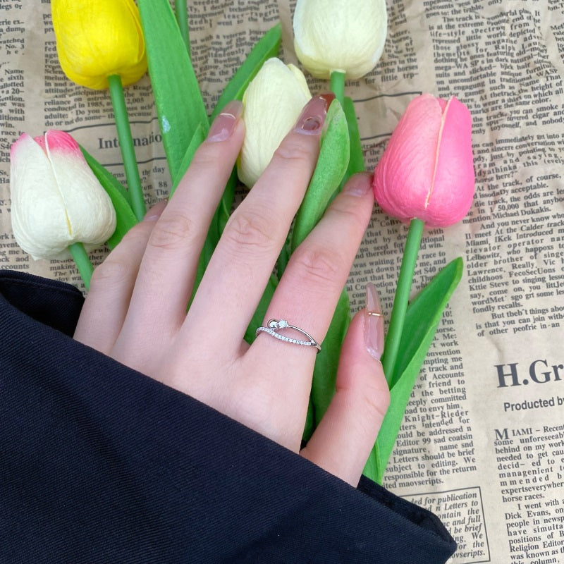 CZ Wave Ring